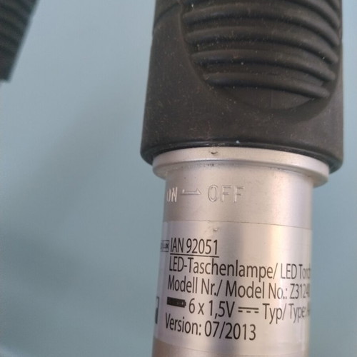 Flashlight like new, ideal for outdoor, fishing, camping