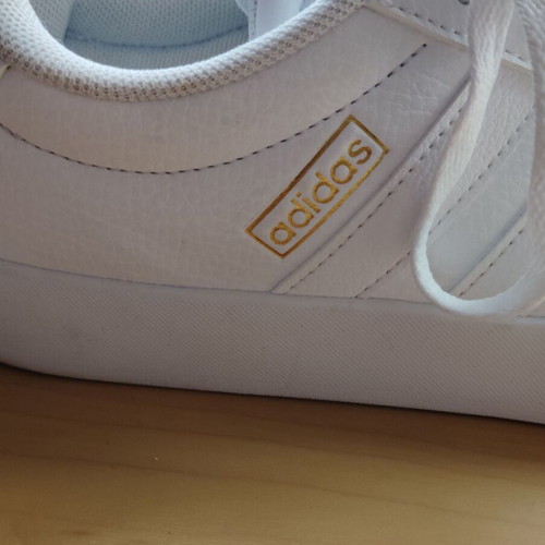 Adidas leather sneakers size 40 like new, white
