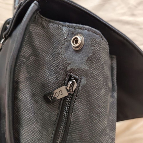 Doca backpack bag used, black