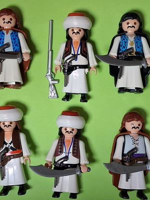 Playmobil αγωνιστές του 1821 custom, σαν καινούργιο