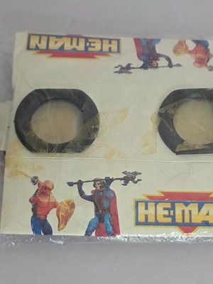 Paper magnifying and shrinking glasses New Adventures of He-Man