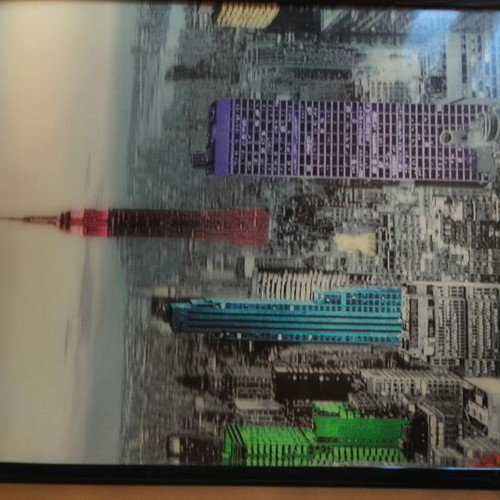 Framed art print like new