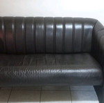 Leather sofa used