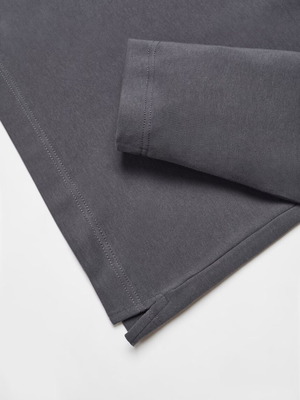 Μπλούζα μακρύ μανίκι 100% βαμβάκι γκρι μέγεθος XL καινούργιο