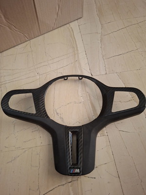 Carbon steering wheel trim for BMW M1 M3 M4 new