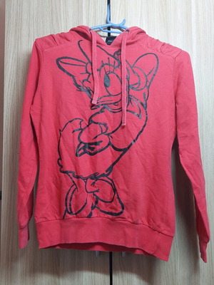 Disney Terranova kids hoodie like new, fuchsia, size 12/13