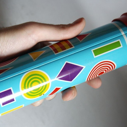 Large metal vintage 70's kaleidoscope 24cm Solpa Greece new