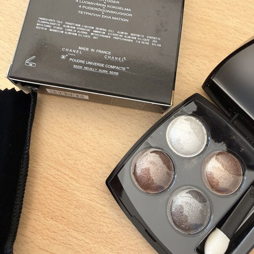 Chanel Les 4 Ombres Splendeur et Audace eyeshadow palette new with box and velvet case