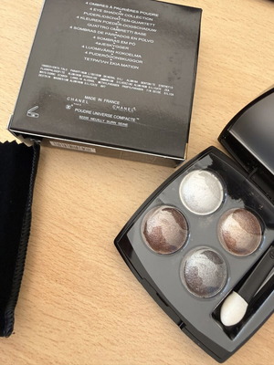 Chanel Les 4 Ombres Splendeur et Audace eyeshadow palette new with box and velvet case