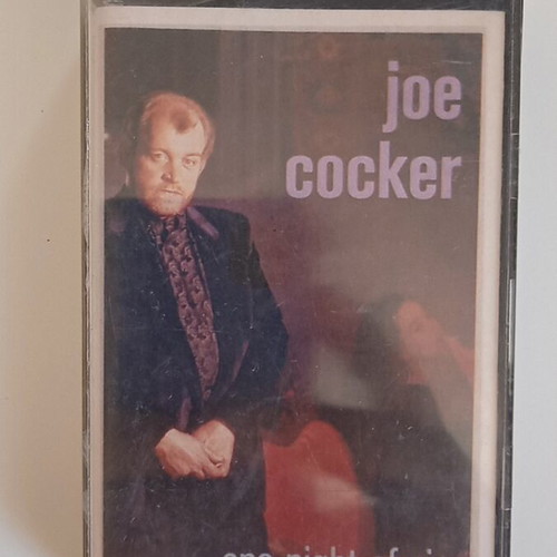 Joe Cocker One Night of Sin cassette tape