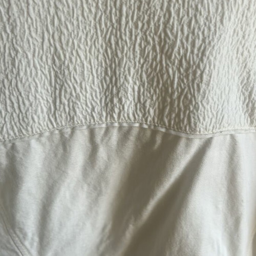 Linen biker jacket Zara M like new, white, silver buttons and zipper