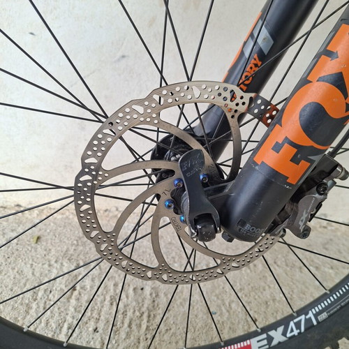 KTM Macina 291 Mountain Bike used, 27 inch, disc brakes, red