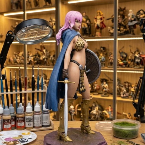 3D Printed Φιγούρα Rebecca από το One Piece κατόπιν παραγγελίας