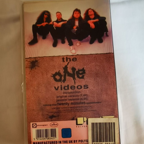 Metallica 2 of ONE VHS tape like new