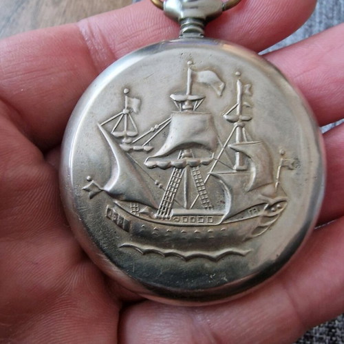Molnija pocket watch like new