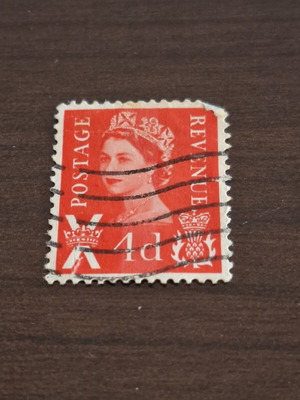 Collectible stamp used