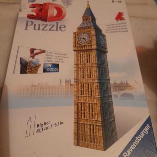 3-D Big Ben Puzzle by Ravensburger new