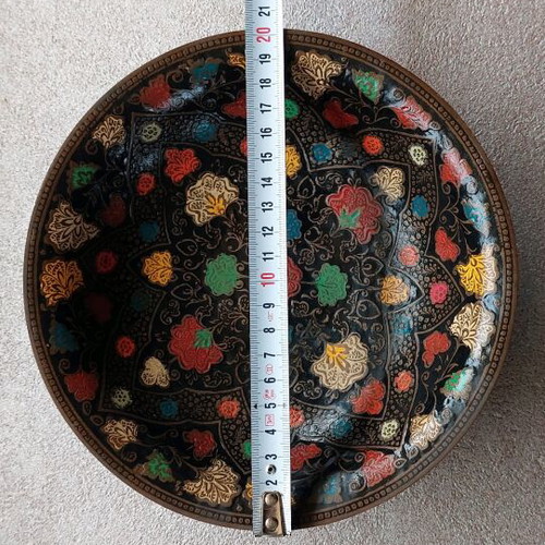 Decorative bowl used, embossed