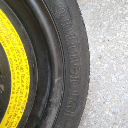 Ρεζέρβα ανάγκης αυτοκινήτου 14" (μπανάνα) 105/70 R14 σαν καινούργια, 4x100