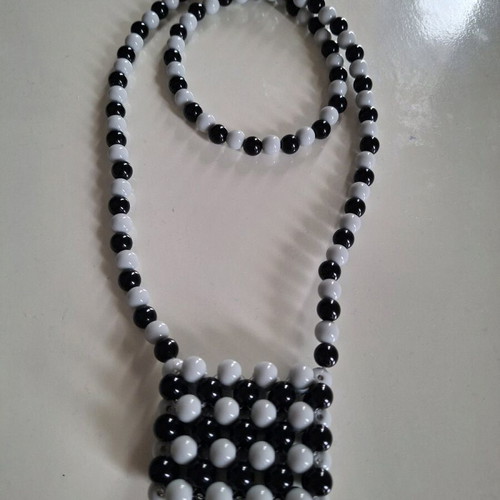 Handmade necklace case pendant