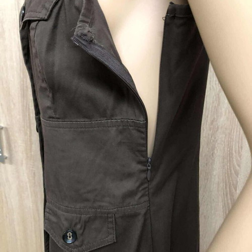 Sandro Ferrone dress brown like new, size S
