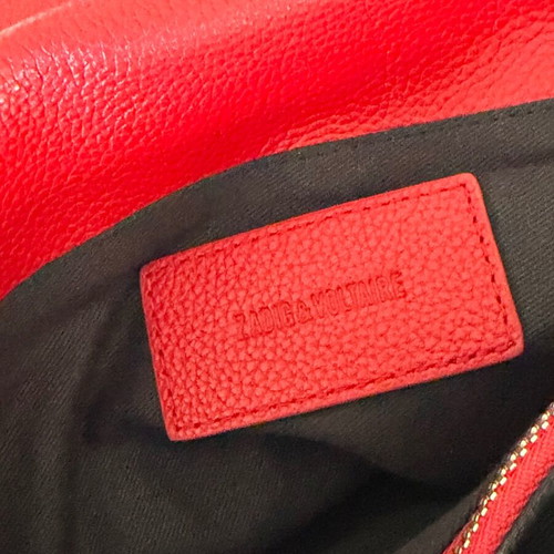 Zadig & Voltaire Crossbody bag like new, red leather