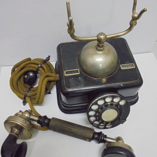 KTAS vintage Danish rotary telephone, Copenhagen design
