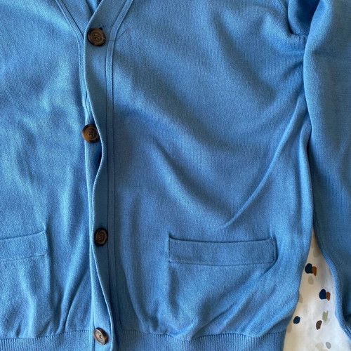 Tommy Hilfiger men's cardigan like new, blue, size M