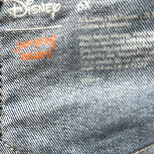 Denim skirt for girls with Minnie like new, blue, size 116 cm