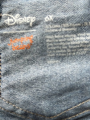 Denim skirt for girls with Minnie like new, blue, size 116 cm