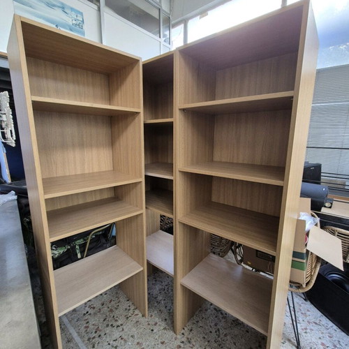 Bookcases set of 3, 200cm × 45cm, like new