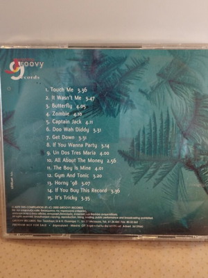 GROOVY MANIA 16 CD ELECTRONIC