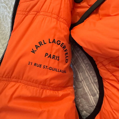 Karl lagerfeld vest double face