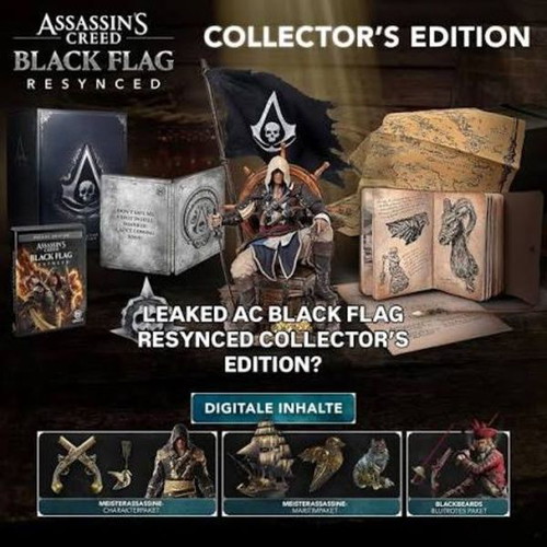Assassin's Creed Black Flag Resynced Collector's Edition PS5 game new