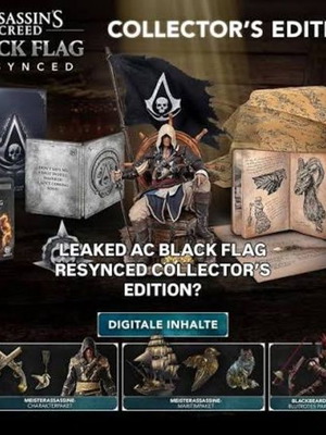 Assassin's Creed Black Flag Resynced Collector's Edition PS5 game new