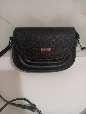 Stella DOCA black shoulder bag like new