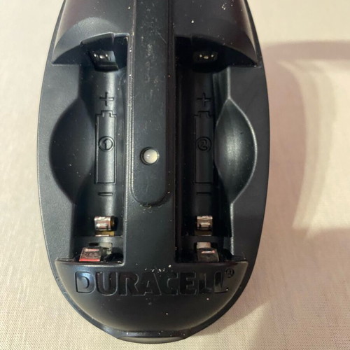 Duracell charger used for rechargeable AA/AAA batteries with 2 slots