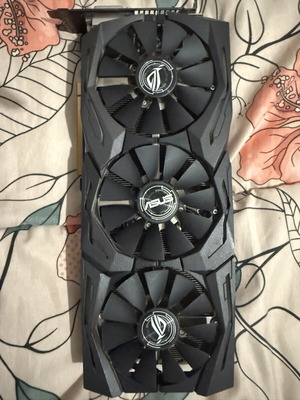 GTX 1070Ti Asus ROG Strix κάρτα γραφικών σαν καινούργια, 8GB