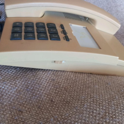 Siemens vintage home phone used, wired without cable