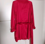 Trenchcoat Zara κόκκινο σαν καινούργιο, ελεύθερη γραμμή, μέγεθος L