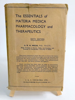 The Essentials Of Materia Medica Pharmacology And Therapeutics 6th Edition used