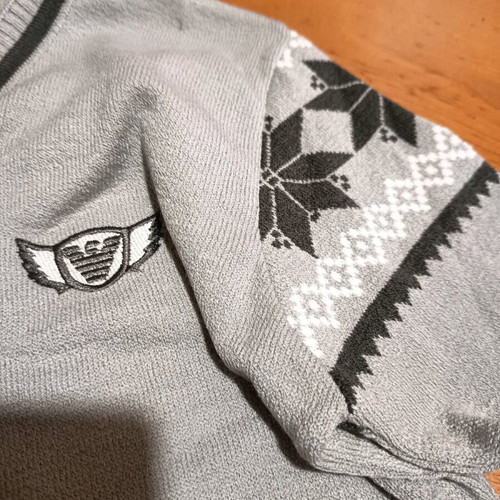 Emporio Armani sweater new, gray, size L/XL