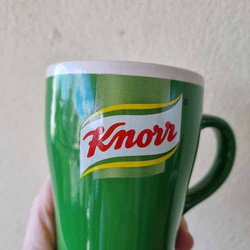 Knorr promotional porcelain mug 330ml