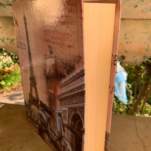 Κουτί χάρτινο Παρίσι συσκευασία δώρου 20x27x6 cm καινούργιο