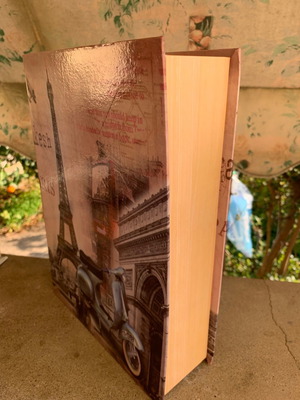 Κουτί χάρτινο Παρίσι συσκευασία δώρου 20x27x6 cm καινούργιο