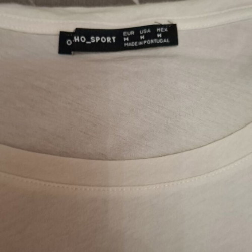 Oysho women's long-sleeve shirt like new, white, size M