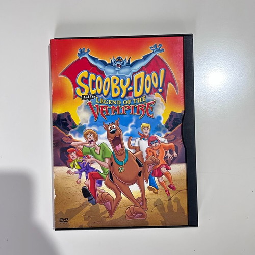 Scooby-Doo and The Legend of The Vampire DVD used with Greek subtitles