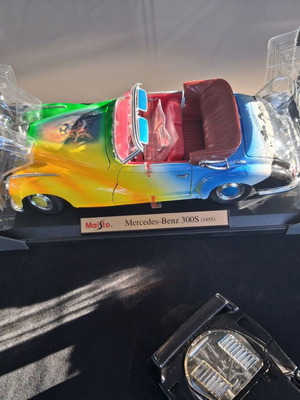 Μοντέλα Mercedes-Benz 300S, Ferrari F40, Mercedes ML55 1:18 σαν καινούργια