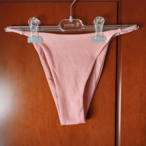 Women's swimwear set new, pink, size S, Brazil fit