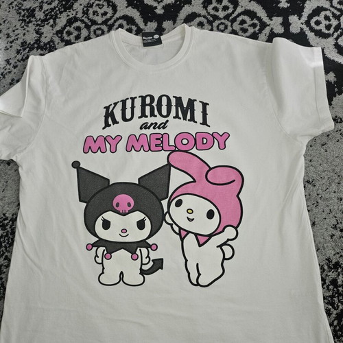 Kuromi T-shirt like new, size 10-12 years, white